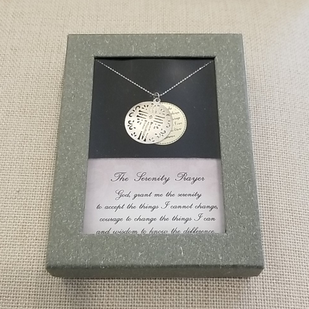 Serenity Prayer necklace